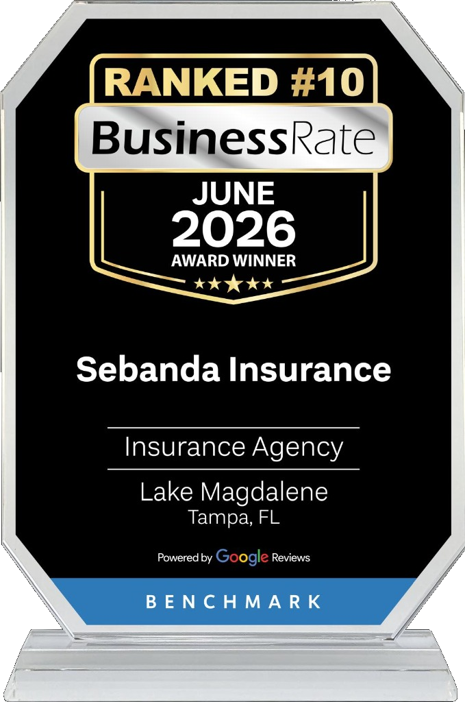 BusinessRate June 2026 Award Winner Ranked #10 - Sebanda Insurance